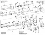 Bosch 0 601 415 703 Electronic Drill Screwdriver 220 V / Eu Spare Parts